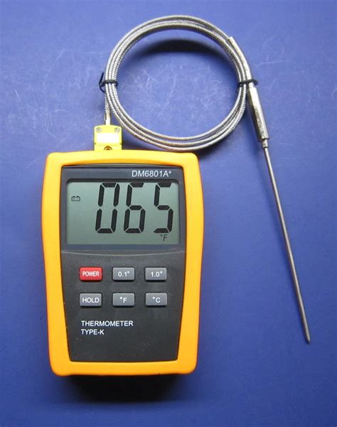 high temperature tester with probe.